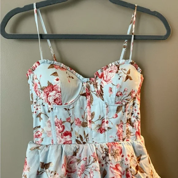 Altar’d State Floral Ruffle Tiered Maxi Dress - Picture 2 of 5